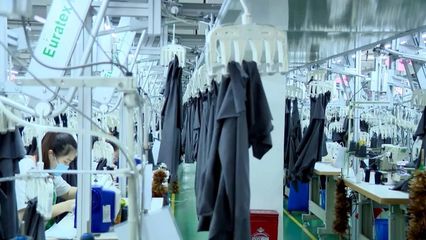 渠县政务服务网 服务要闻 渠县:轻纺服饰加工制造变“智”造