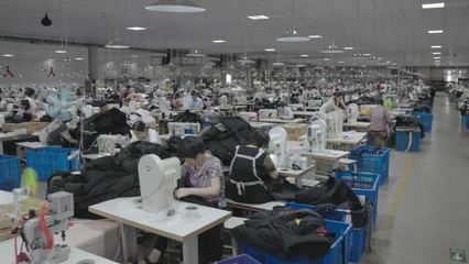 服装厂车间生产AE模板下载与服装服饰批发资源整合
